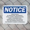 Signmission Private Beach No Trespassing Motorboats OSHA Notice Sign, Plastic, 14in W x 10in L, 2PK OS-2PACK-NS-P-1014-L-17805 - alternate 4